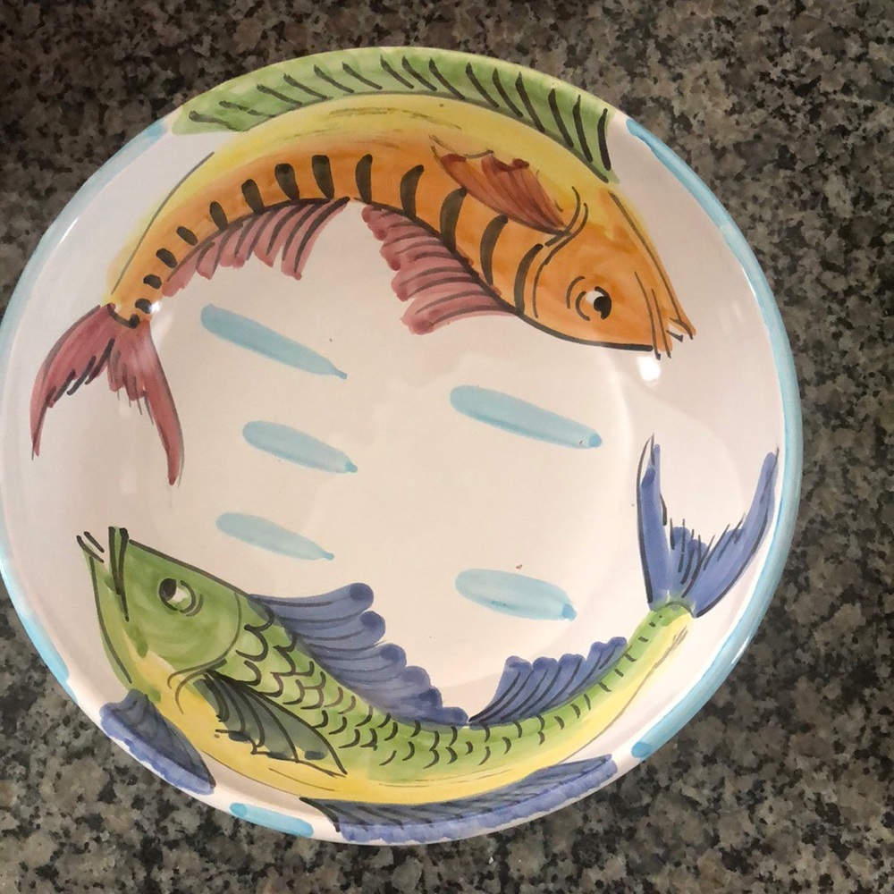 Vietri al Mare Serving Bowl - RARE AND RETIRED